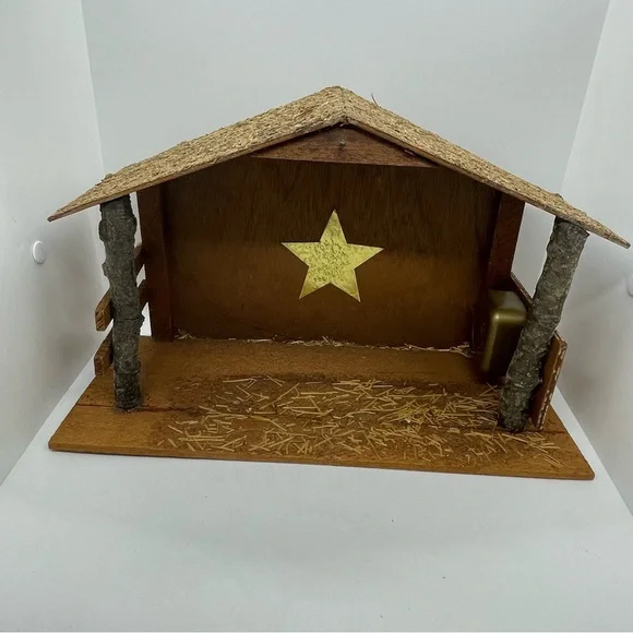 Nativity Scene Set with Stable - Multicolor - Picture 9 of 9